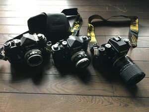 最終再値下げ！ 送料無料　Nikon ニコン Fシリーズ F F2 F3P フィルム 一眼レフカメラ　3台セット