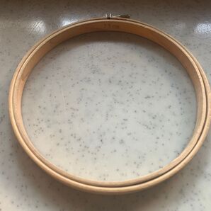 刺繍枠 手芸品 15cm 真鍮製調節金具付