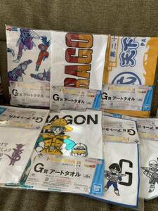 新品★一番くじ ドラゴンボールEX 一番くじ　Ｇ賞アートタオル 7種セット 恐怖フリーザ軍★ドラゴンボールZ　１番くじ　ギニュー