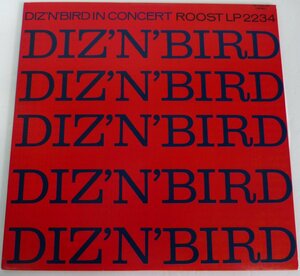 ☆LPレコード!ディジー・ガレスピー/チャーリー・パーカー イン・コンサート【DIZ'N'BIRD】USED品☆