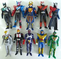 ☆1円～!ソフビ いろいろ 59点セット 仮面ライダー オーズ/ゴースト/ネクロムなど USED品☆_画像8