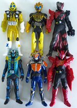 ☆1円～!ソフビ いろいろ 59点セット 仮面ライダー オーズ/ゴースト/ネクロムなど USED品☆_画像4