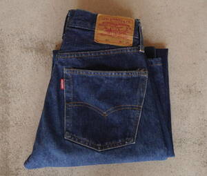 LEVI'S baren sia factory made 501 big E1990 period W27 Vintage old clothes 555 red ear red ear 501xx66 previous term Levi's previous term 506xx502Big-E1960 period dead stock 