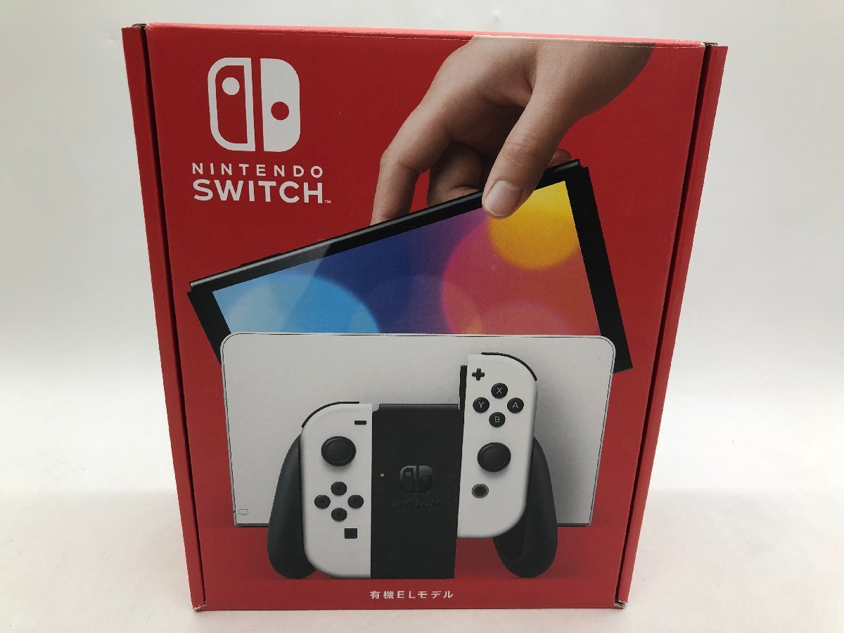 任天堂/NintendoSwitch有機EL 本体 ホワイト ほぼ未使用品 sanagustin