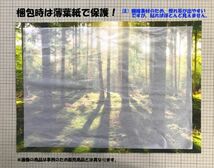 【窓仕様】逆さ富士 幻想的な富士山 河口湖 鏡の湖面 絵画風 壁紙ポスター A2版 594×420mm はがせるシール式 008MA2_画像7