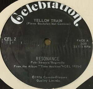 Resonance - Yellow Train / OK Chicago カナダ盤 12インチ Loft Rare Groove Noid Idjut Boys