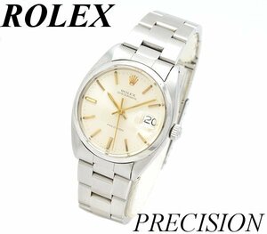 【ＤＭ】1円～ROLEX ロレックス オイスター デイト プレシジョンRef:6694 アンティーク ヴィンテージ SS 手巻き メンズ腕時計