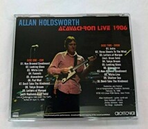 ALLAN HOLDSWORTH ◆ アラン・ホールズワース - ATAVACHRON LIVE 1986_画像2