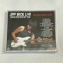 new!!! BD-856: JEFF BECK - BB KING BLUES CLUB: 2ND [ジェフ・ベック]_画像2