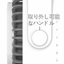 LaHuKo 卓上扇風機 USB充電式ファン サーキュレーター 静音／未使用_画像6