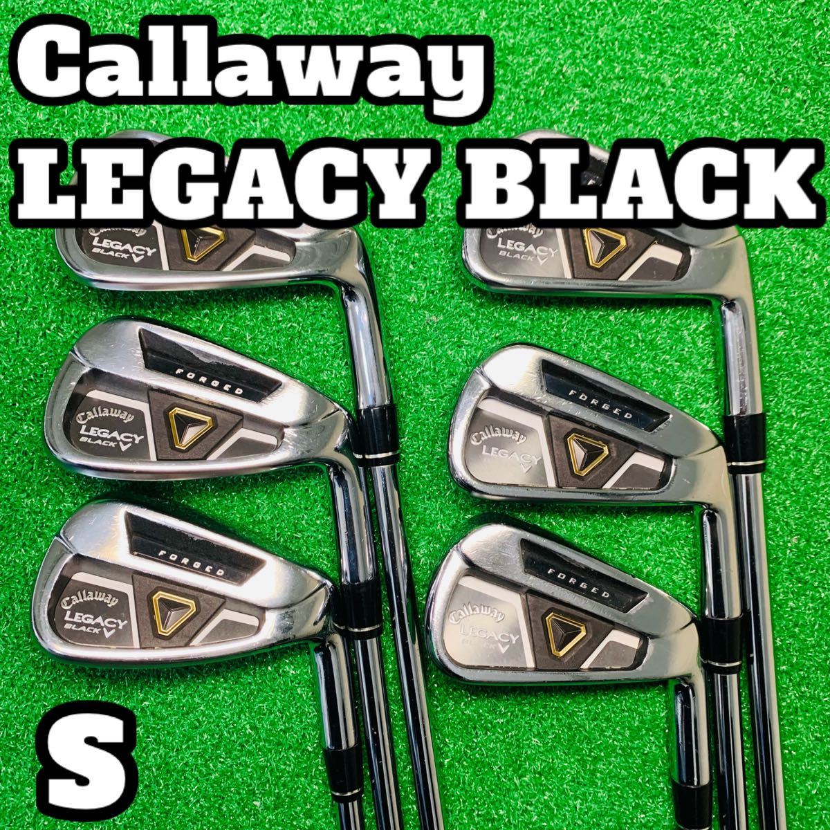 名器⭐︎callaway LEGACY BLACK V アイアン6本セットスチール