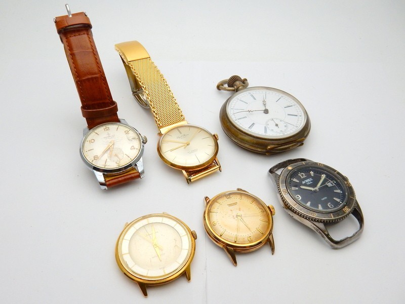 【貴重】ブローバBulova/10BC/50’s/アンティーク/手巻メンズ腕時計 腕時計(アナログ) 通販限定価格