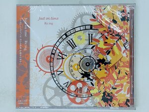 即決CD Just on time / Re:ing / 足跡 再会交差点 / 未開封 帯付き K03