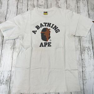 A BATHING APE BAPE エイプ Xmas 2008 NOWHERE NIGO 両面 プリント ビンテージ 半袖Tシャツ