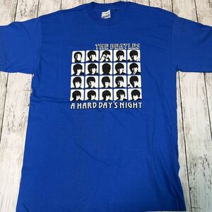 90s USA製 デッドストック THE BEATLES A HARD DAY'S NIGHT ビートルズ SCREEN STARS by FRUIT OF THE LOOM ビンテージ 半袖Tシャツ