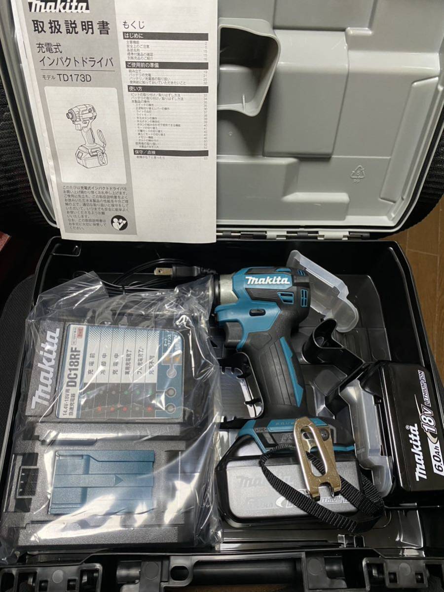 マキタ】インパクトドライバー18vフルセット!!6ah新品、未開封!!-