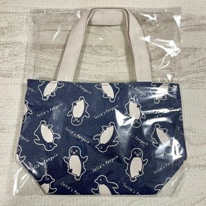 新品★Suicaのペンギン★ミニ帆布トート（ジッパーつき）★スイカ★ペンギン★トートバッグ★バッグ★WEB限定 ビューカード限定★