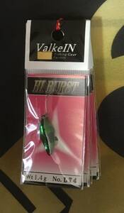 ★新品未使用★　Valkein ヴァルケイン Hi Burst ハイバースト 1.4ｇ No.LT4