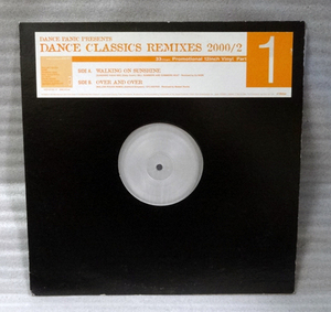 Dance Panic Presents Dance Classics Remixes 2000/2 Promotional 12 Inch Vinyl Part 1