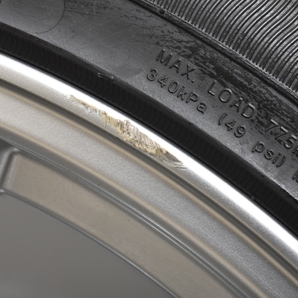 【程度良好品】RAYS GRAM LIGHTS 57FXX 20in 8.5J +45 PCD114.3 ピレリ ウィンラン 245/40R20 アルファード ヴェルファイア エルグランドの画像8