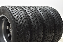 【バリ溝 美品】DOS 15in 6J +45 PCD114.3 グッドイヤー アイスナビ6 195/65R15 ノア ヴォクシー オーリス セレナ アクセラ 送料無料_画像7