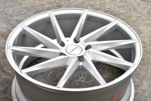 【美品 廃盤品】VOSSEN CVT 20in 8.5J +35 PCD120 スペア用に 1本 BMW 5シリーズ F10 F11 6シリーズ F06 F12 F13 交換用 ツイスト 左側_画像2