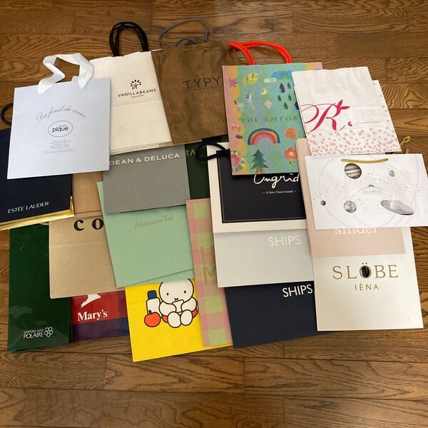ショップ袋 紙袋 中サイズ