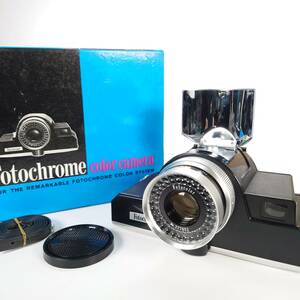 希少 元箱付き Fotochrome インスタントカメラ Petri フォトクローム ペトリ シャッター作動 現状品