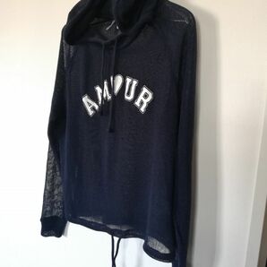 今旬！フーディー、シースルー、メッシュロゴパーカー H&M divided