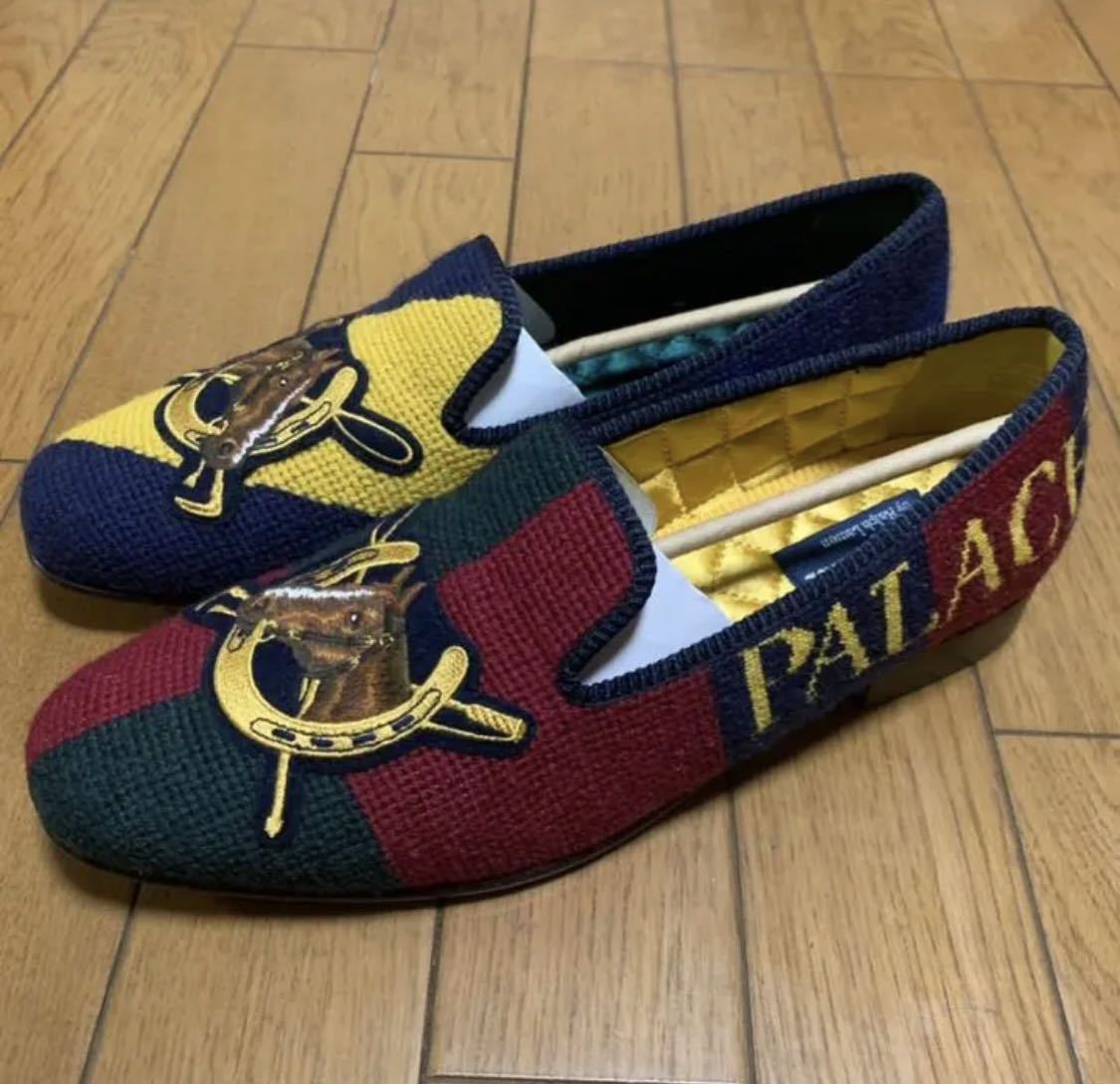 Ralph Lauren/オペラシューズ/size9/ネイビー/ポロベア 【日本未発売