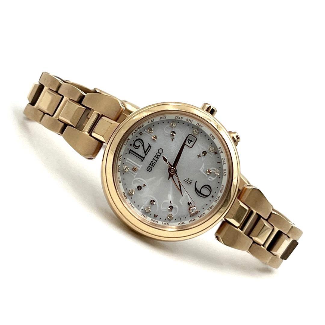 2023年最新】ヤフオク! -seiko レディース 腕時計 ダイヤモンド