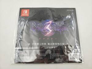 新品 未開封 NS Nintendo Switch ニンテンドースイッチ ベヨネッタ3 Bayonetta 海外限定 早期購入特典 魔法陣 トレー サルヴァー 任天堂