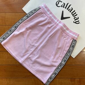  free shipping Callaway Callaway Golf WOMENS popular tape LOGO skirt . water speed . waist elasticity .STRETCH ventilation ventilation( half-price and downward L)1try secondhand goods 