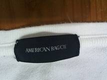 ☆アメリカンラグシー【AMERICAN RAG CIE】胸ポケット コットンTシャツ 半袖Tシャツ M 白黒 ボーダー _画像5