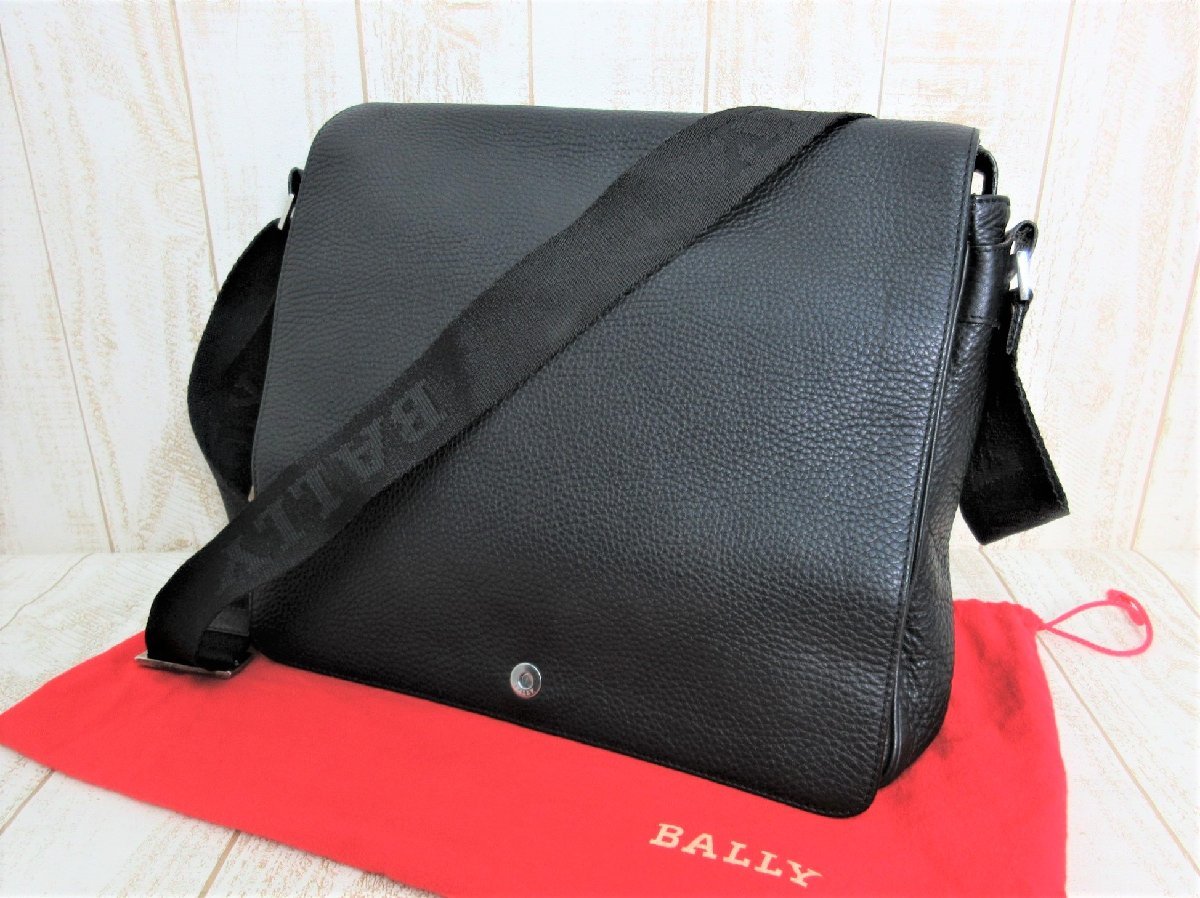 BALLY バリー ショルダーバッグ 斜め掛け かばん レザー ブラウン