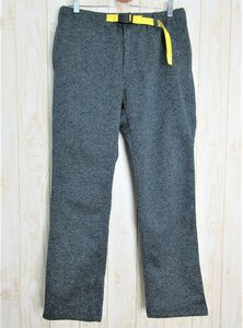 GRAMICCI/グラミチ：BEAMS 別注 フリースナローパンツ 19AW グレー サイズL/メンズ/中古/USED