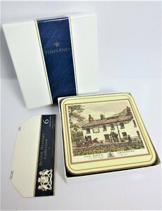 British Heritage Collection by PIMPERNEL コースター 6枚セット イングランド製 6COASTERS ENGLAND 中古/USED