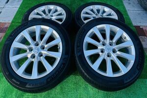 *18 -inch Lexus original aluminium wheel 18x7.5J PCD 120 +32 5H * MICHELIN 235/50R18 radial tire 4ps.@*