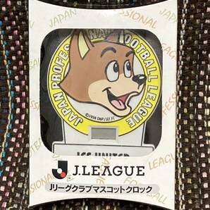 送料無料 Jリーグクラブマスコットクロック JEF UNITED 非売品 超貴重 時計 ジェフユナイテッド 美品