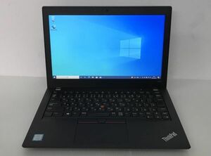 第7世代CPU搭載 12.5型モバイル Lenovo ThinkPad X280 ①(Core i3-7020U 2.3GHz/4GB/SSD 128GB/Wi-Fi/Webカメラ/Windows10 Pro)[270801]