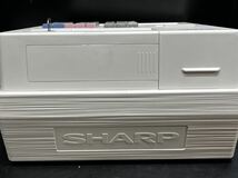 動作品/SHARP/シャープ/電子レジスタ/XE-A147/ホワイト/事務/店舗/鍵付き_画像5