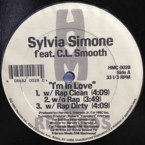 12inchレコード SYLVIA SIMONE / I'M IN LOVE feat. C.L. SMOOTH