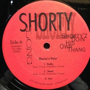 12inchレコード　SHORTY LONG / SHORTY'Z DOIN