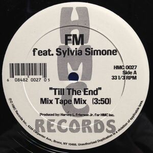 12inchレコード FM feat. SYLVIA SIMONE / TILL THE END