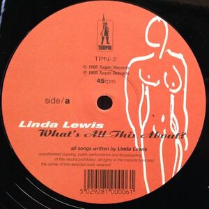 12inchレコード　LINDA LEWIS / WHAT'S ALL THIS ABOUT