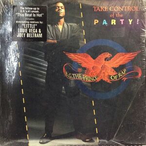 12inchレコード　B.G. THE PRINCE OF RAP / TAKE CONTROL OF THE PARTY