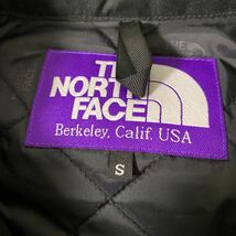 美品 ノースフェイスパープルレーベル 光電子 プリマロフト M-65 中綿 ジャケット S north face purple label black PRIMALOFT_画像5