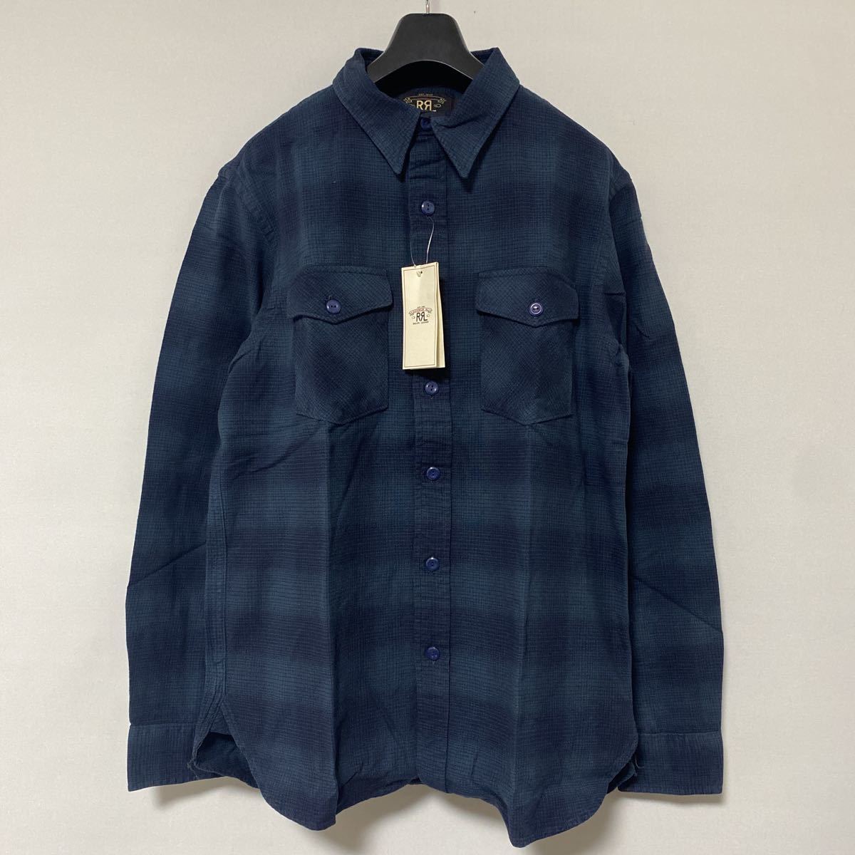 ヤフオク! -「オンブレ シャツ」(RRL) (た/ち/つ)の落札相場・落札価格
