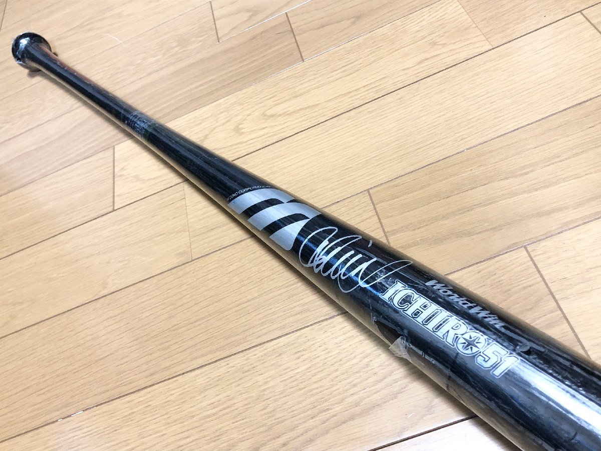 イチロー マリナーズ オリックス サインバット 直筆 ミズノ mizuno