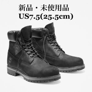 Timberland Timberland 6inch premium boots 6 -inch premium boots black men's men's boots US7.5